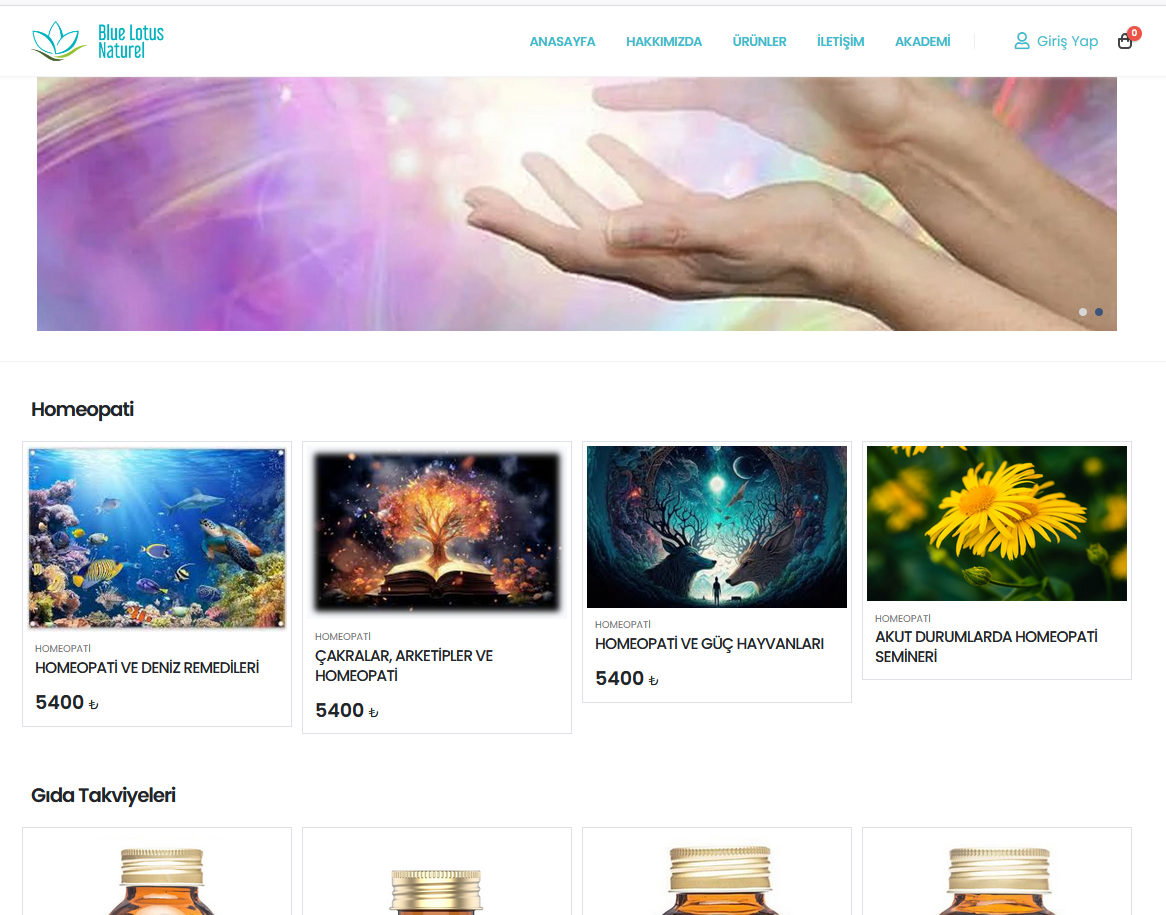 Blue Lotus Naturel